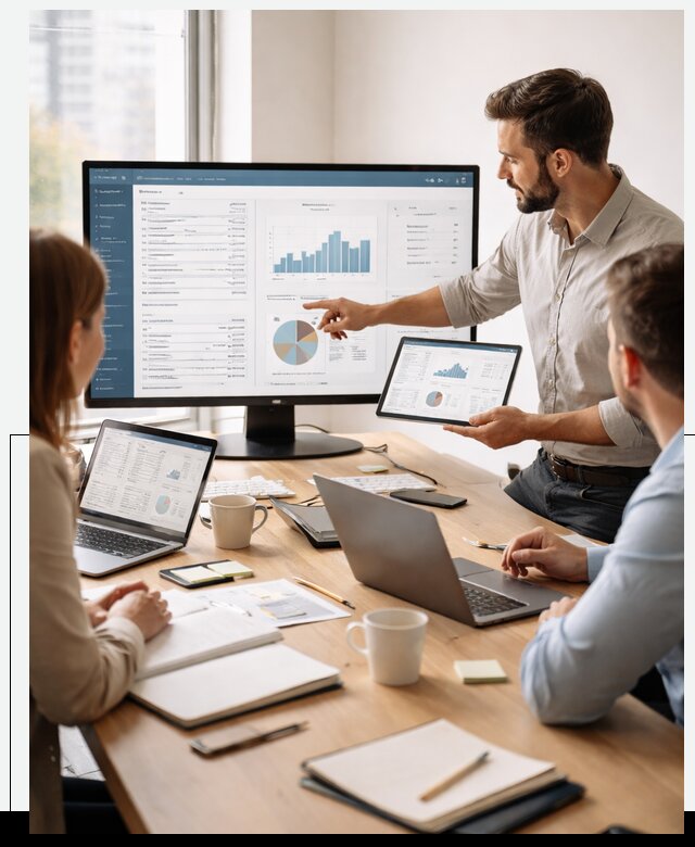 Разработка и внедрение ERP систем под бизнес в Санкте-Петербурге