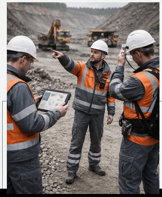 Система контроля персонала для горнодобывающей отрасли в Санкте-Петербурге