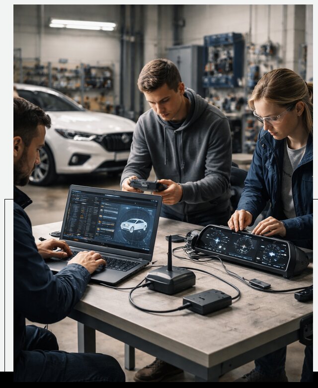 Разработка Connected Car и ПО для автопрома в Санкте-Петербурге