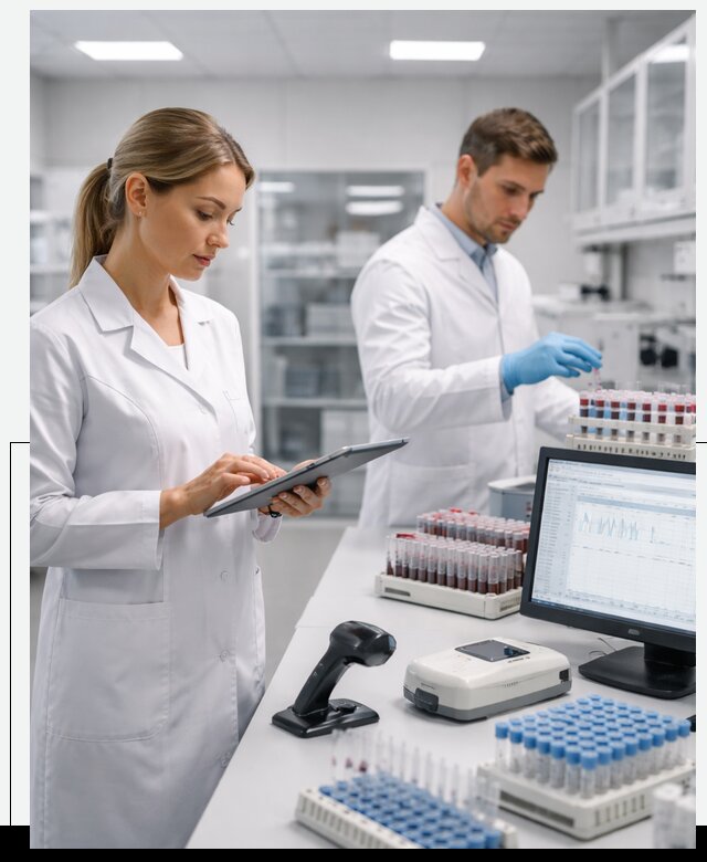 Разработка и внедрение LIMS системы для биотех лабораторий в Санкте-Петербурге