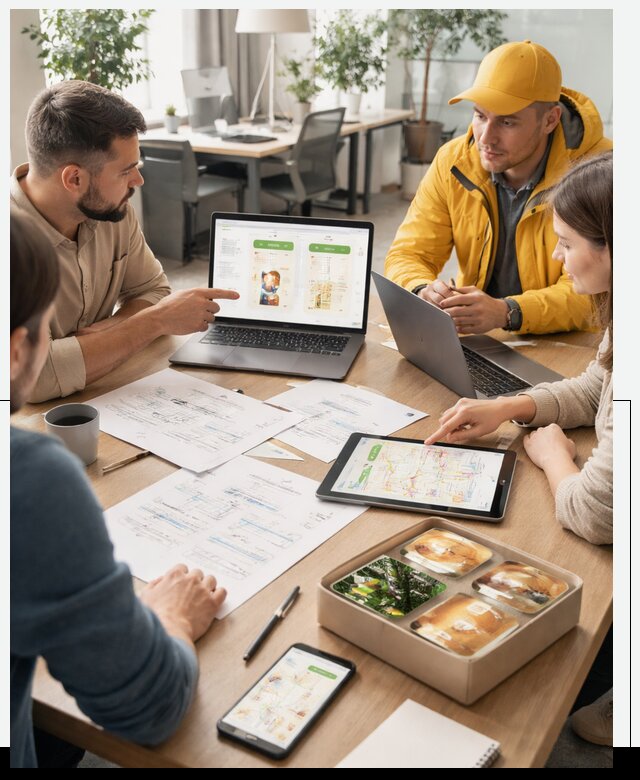 Разработка агрегатора доставки еды в Санкте-Петербурге от 15942 р., АвикейСнк