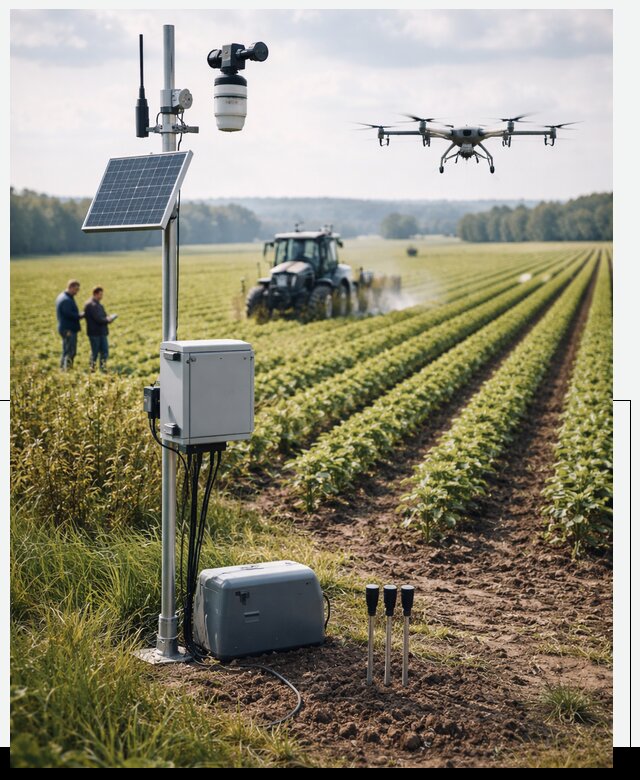 Разработка IoT мониторинга полей в Санкте-Петербурге от 9034 р. | АвикейСнк